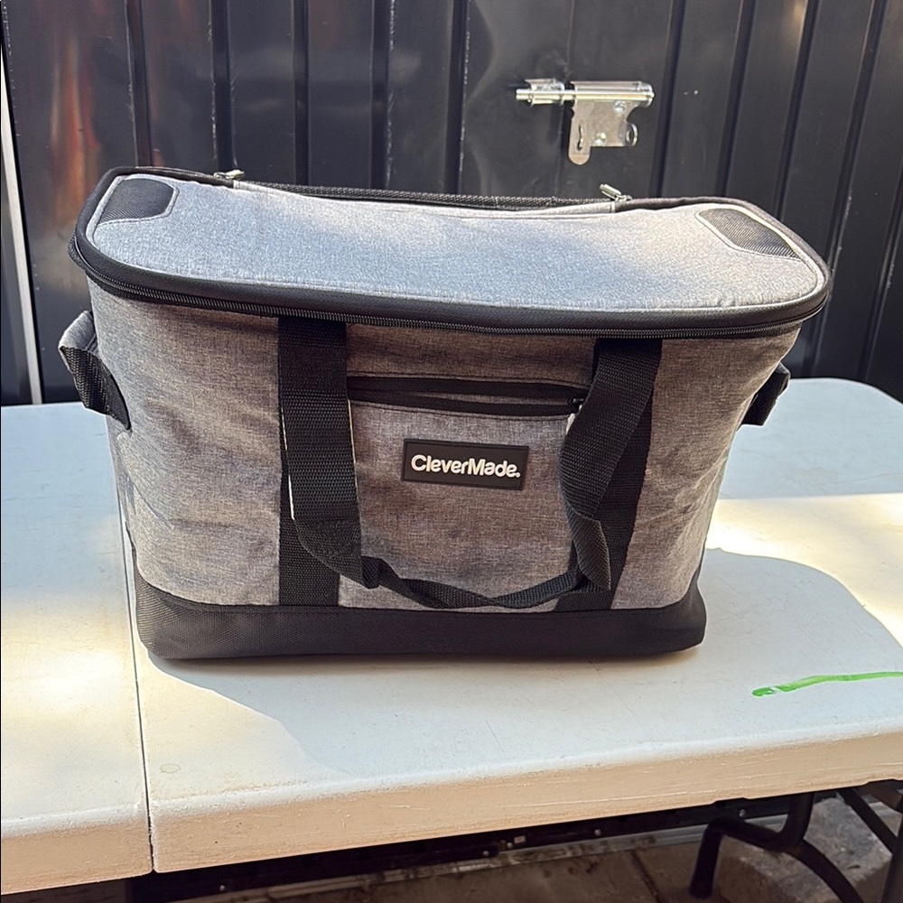 Gray and Black Tahoe Food Cooler